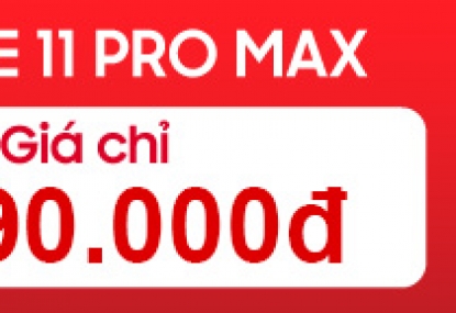 iPhone 11 Pro Max giá chỉ 9.990.000đ, quà tặng cực hot. 