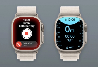 Hai ứng dụng “Siren” và “Depth” dành riêng cho Apple Watch Ultra đã có mặt trên App Store