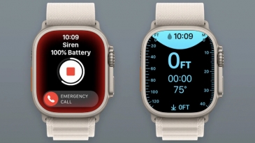 Hai ứng dụng “Siren” và “Depth” dành riêng cho Apple Watch Ultra đã có mặt trên App Store